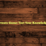 Current Events Game: Test Your Knowledge Today!