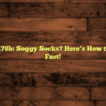 soggypaula78h: Soggy Socks? Here’s How to Dry Them Fast!