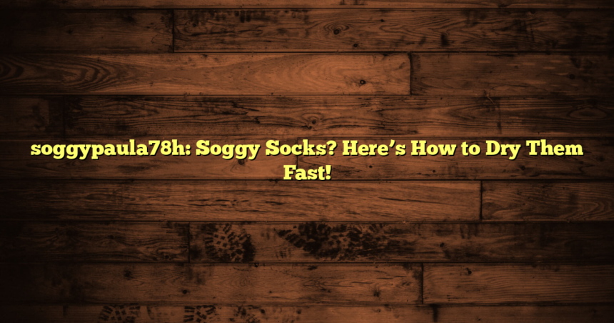 soggypaula78h: Soggy Socks? Here’s How to Dry Them Fast!