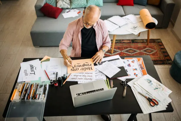 how to start a small calligraphy business from home
