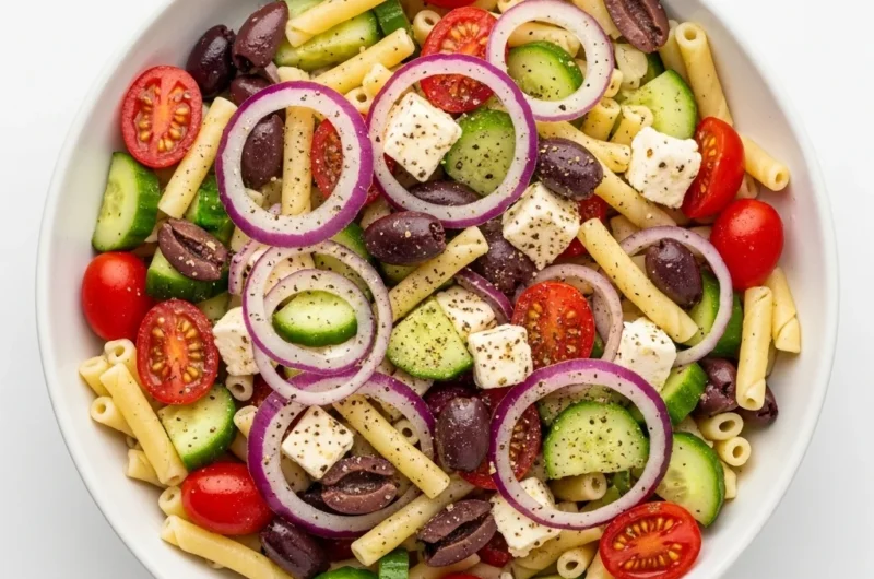 Greek pasta salad