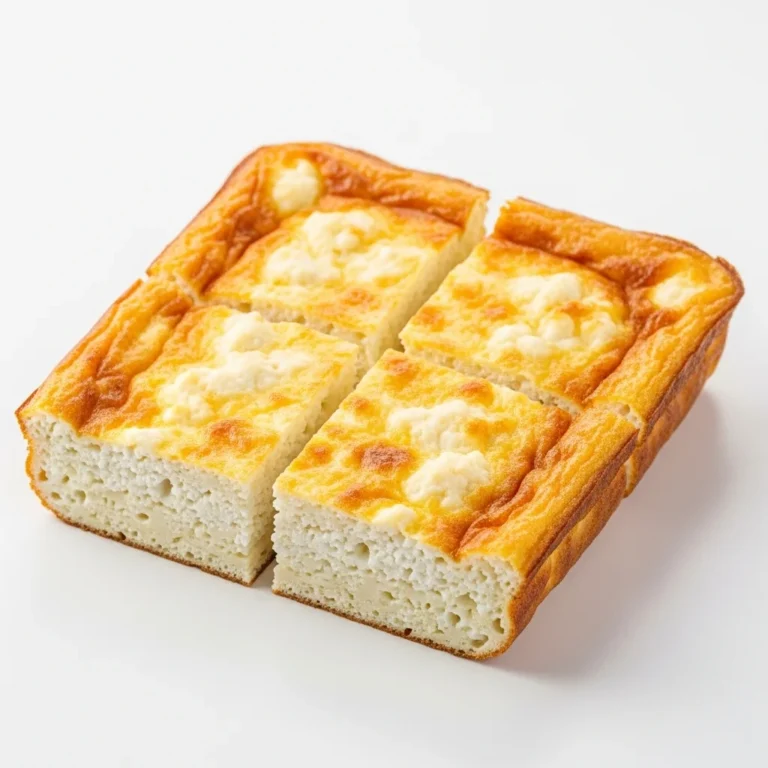 Baked cottage cheese eggs