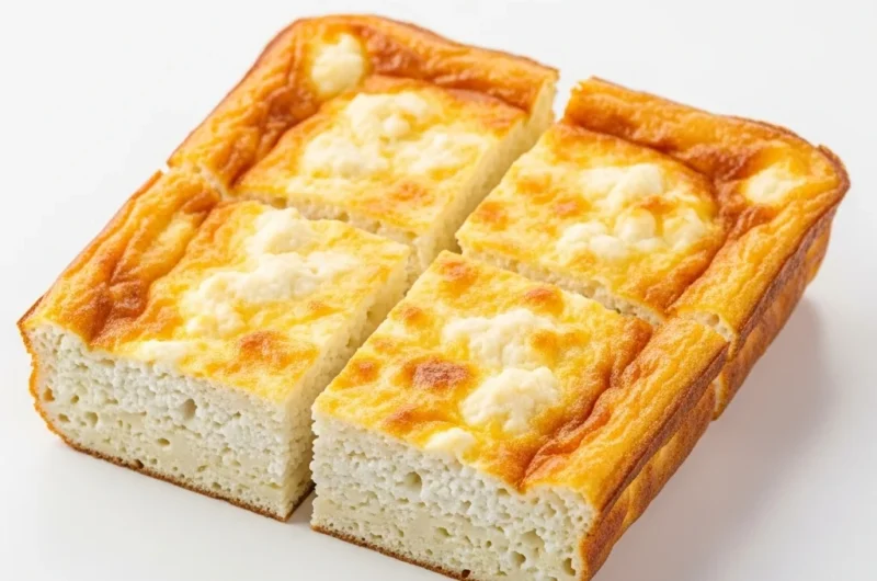 Baked cottage cheese eggs