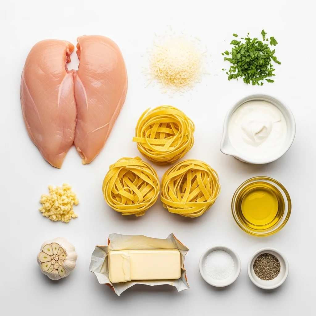 chicken alfredo pasta