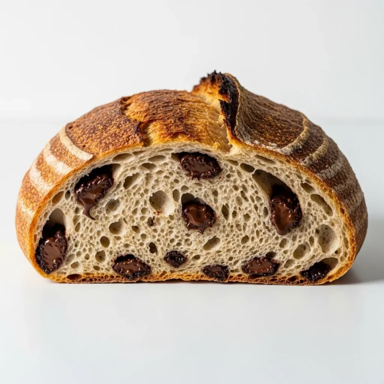 Chocolate sourdough bread