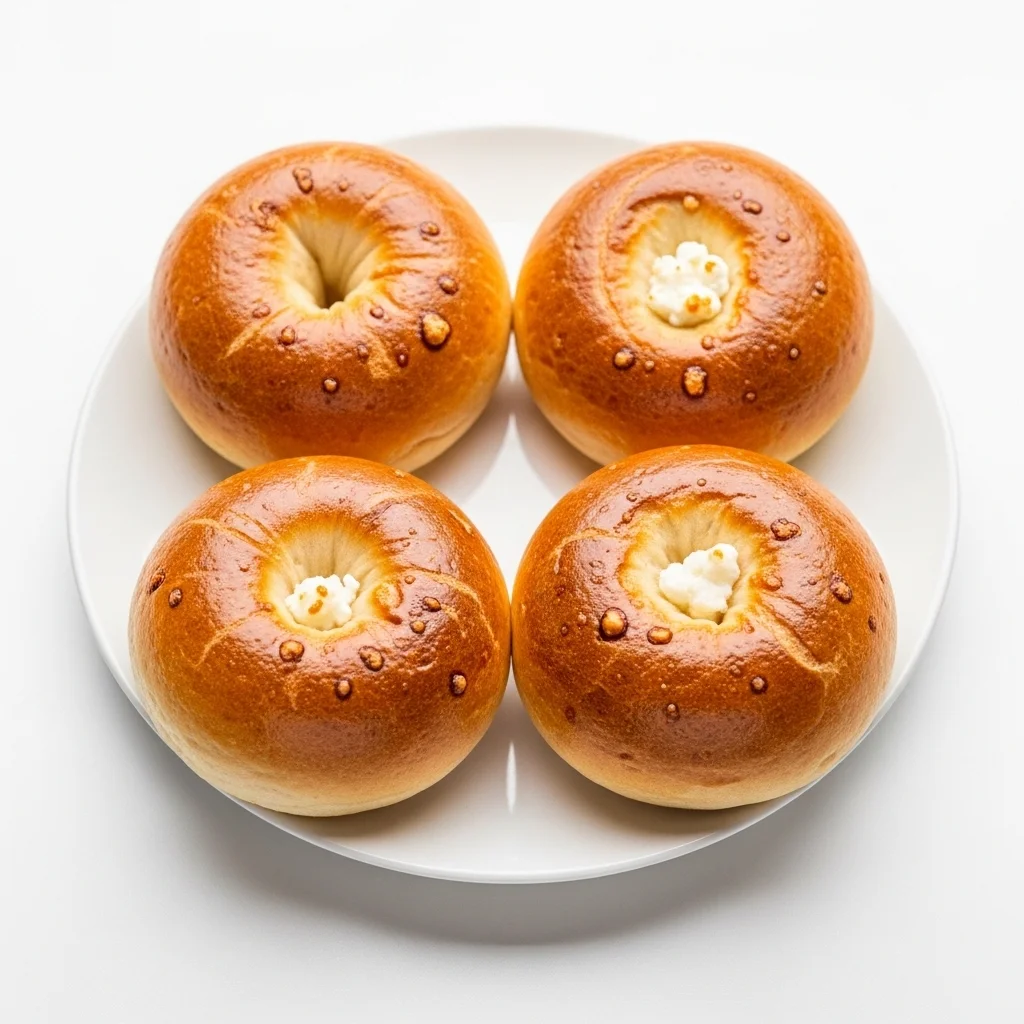 Cottage cheese bagels