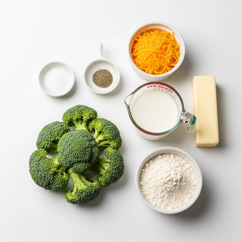 Cheese sauce for broccoli