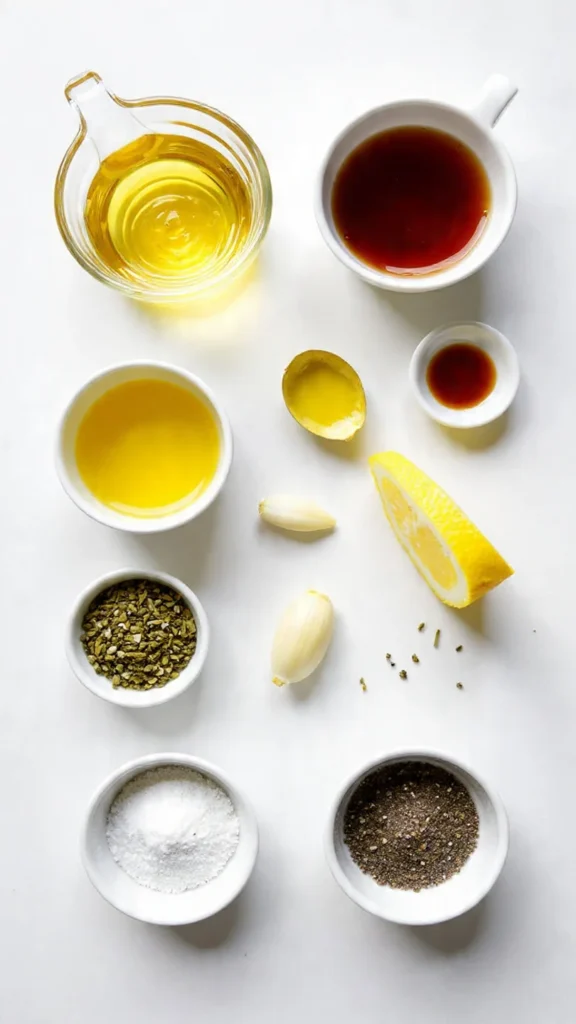 Greek Salad Dressing Ingredients