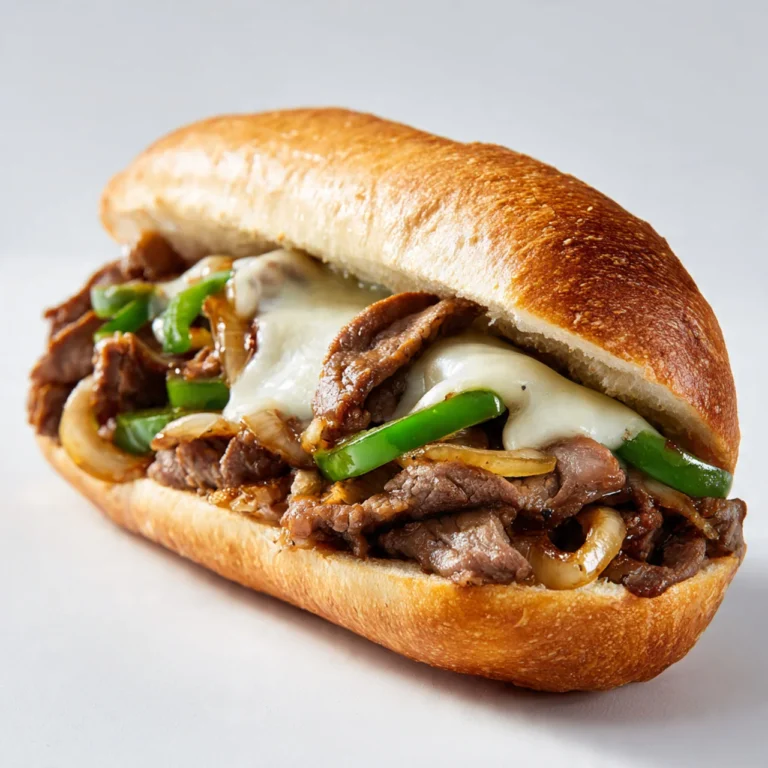 Philly Cheese Steak Sandwich Recipe