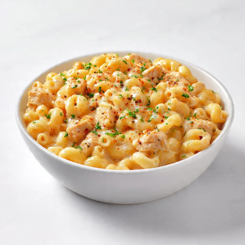 Buffalo Chicken Mac and Cheese