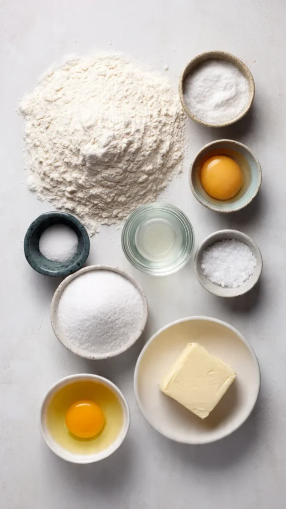 Bread Rolls Recipe ingredients