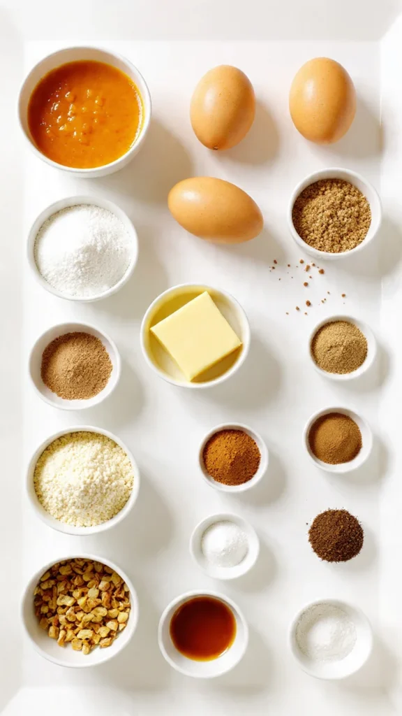 pumpkin bread Ingredients