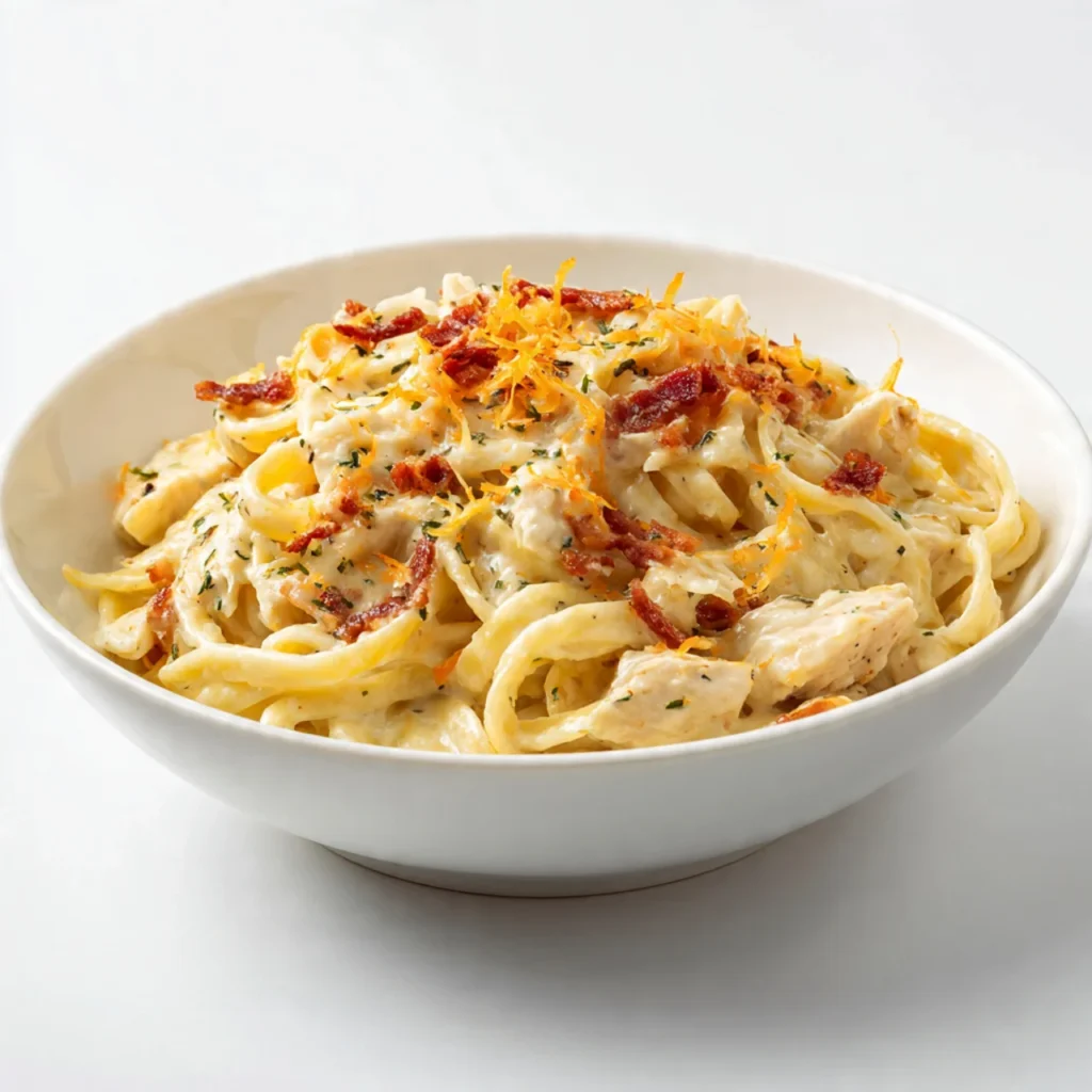 Chicken Bacon Ranch Pasta