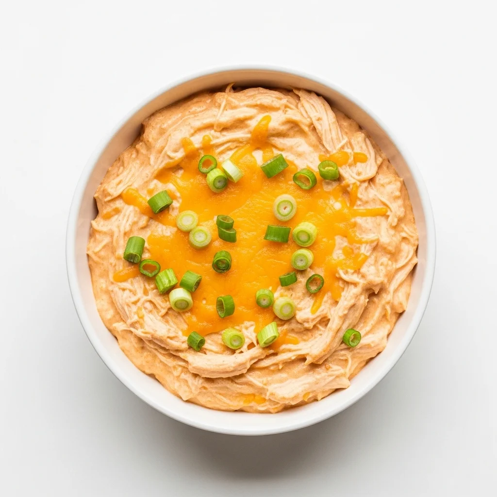 Cottage Cheese Buffalo Chicken Dip