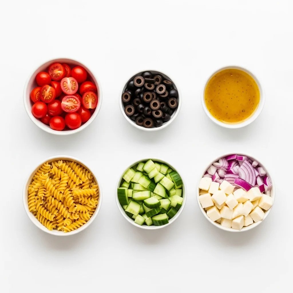 Pasta Salad with Italian Dressing