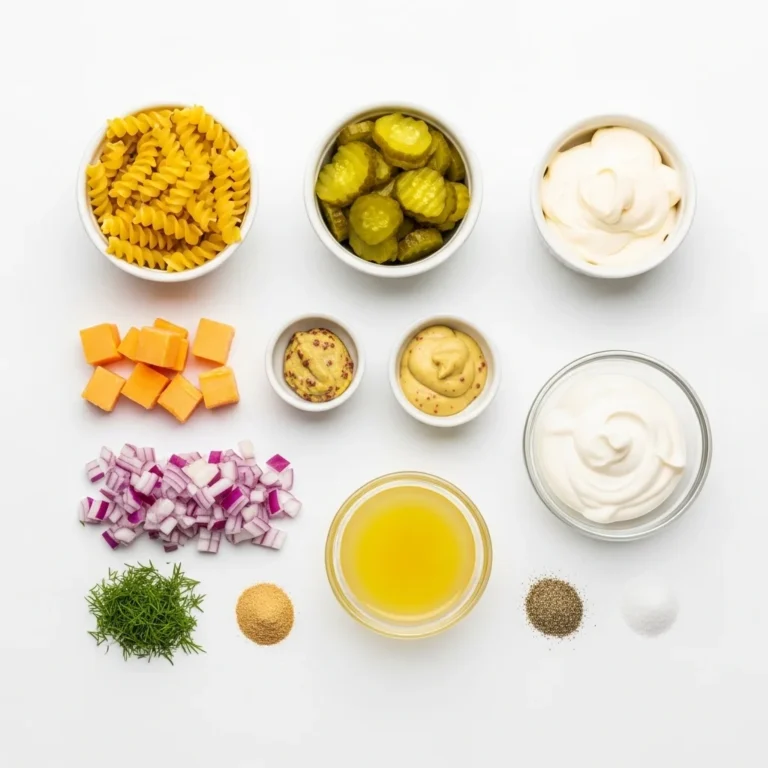 Dill Pickle Pasta Salad