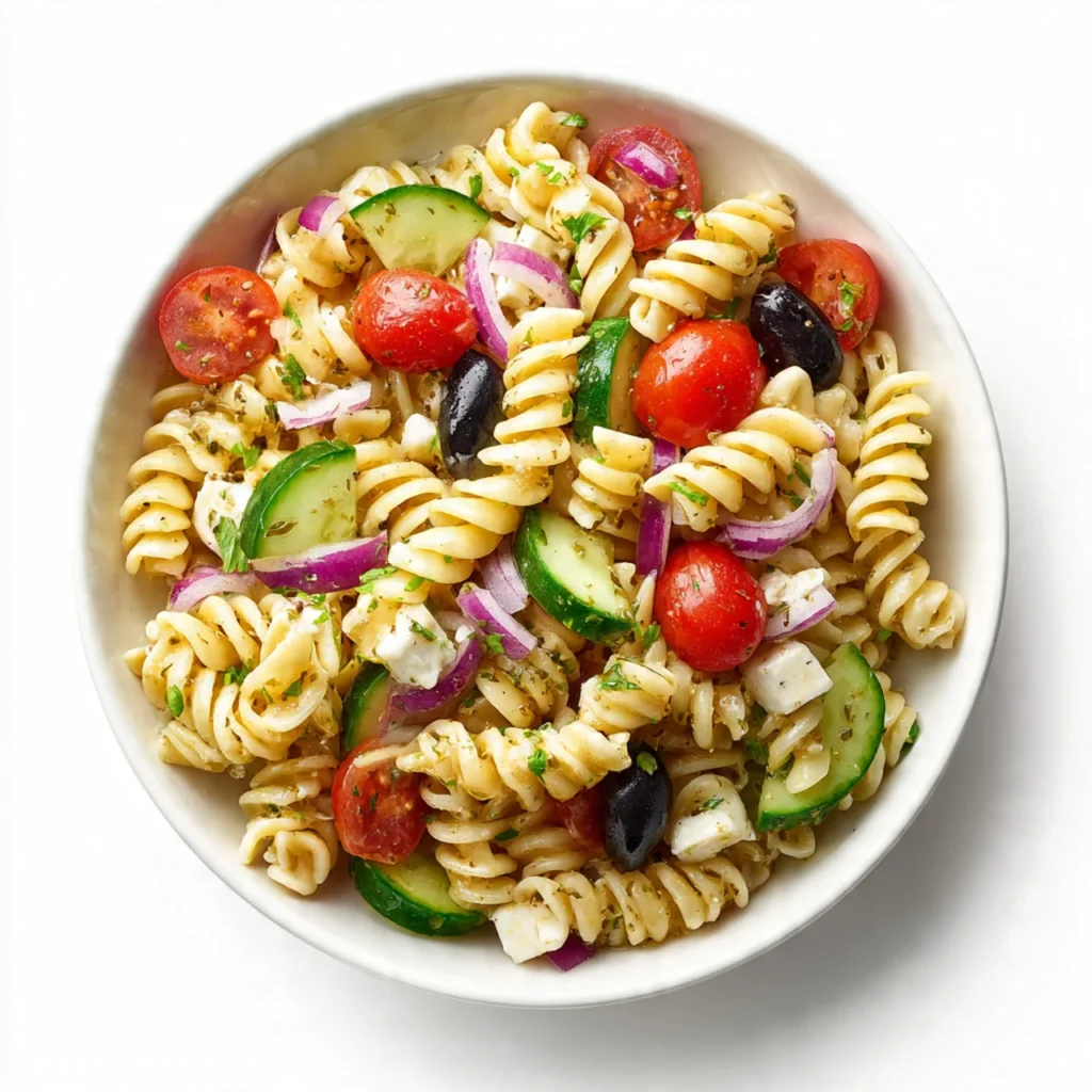 Pasta Salad with Italian Dressing